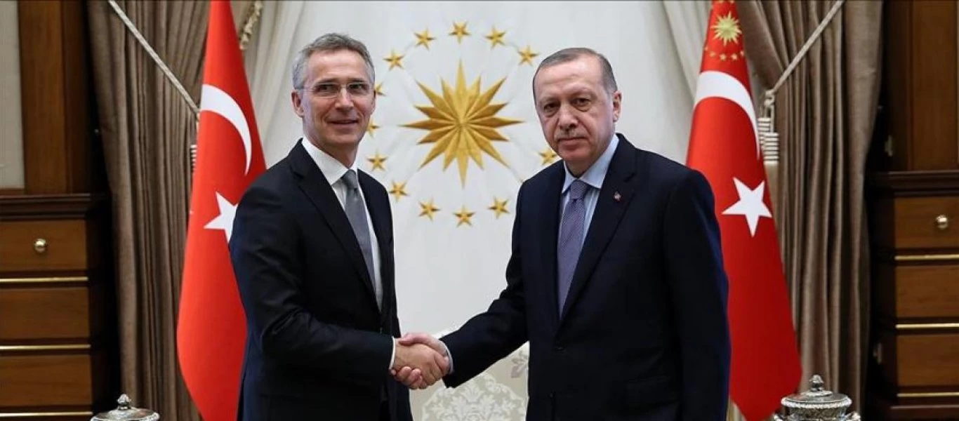 Ρ.Τ.Ερντογάν προς Γ.Στόλτενμπεργκ: «Η ηρεμία στην Α.Μεσόγειο έχει την 